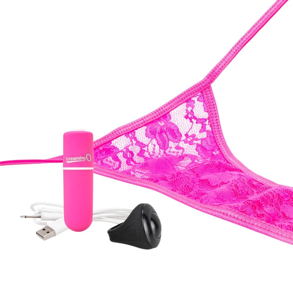 My Secret Screaming O Charged Remote Control Panty Vibe Pink