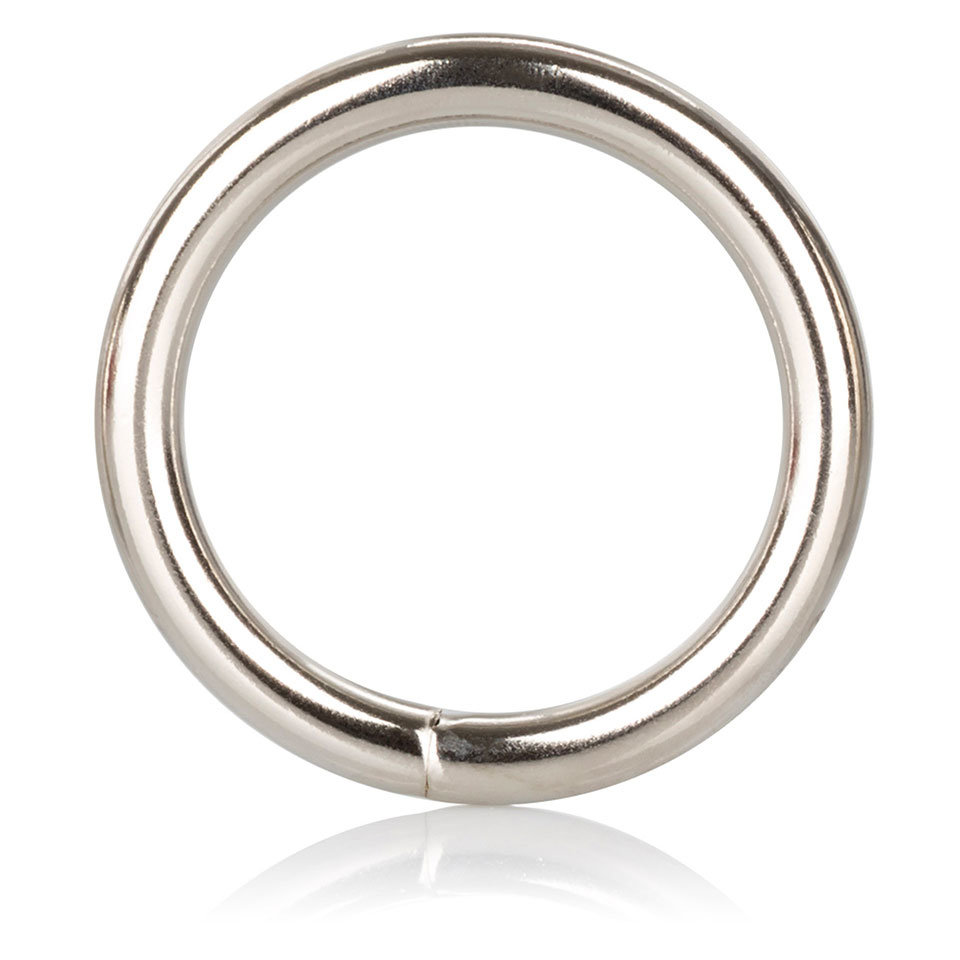 CalExotics Medium Silver Cock Ring