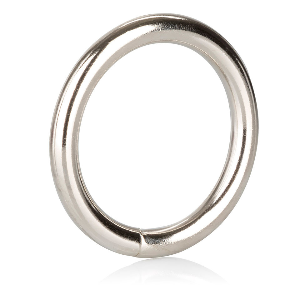 CalExotics Medium Silver Cock Ring