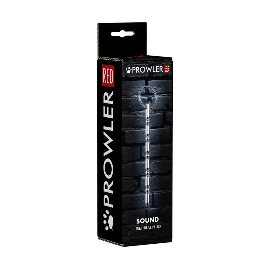 Prowler RED Sounding Urethra Stainless Steel Rippled Design Plug
