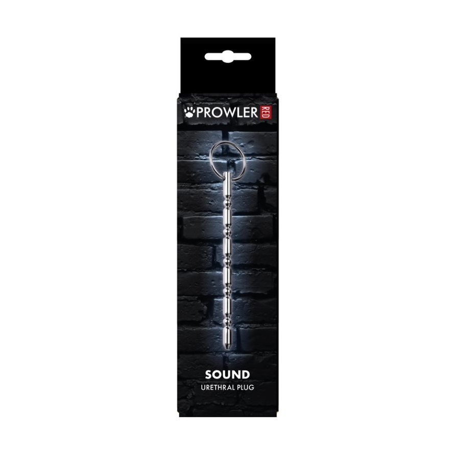 Prowler RED Sounding Urethra Stainless Steel Rippled Design Plug