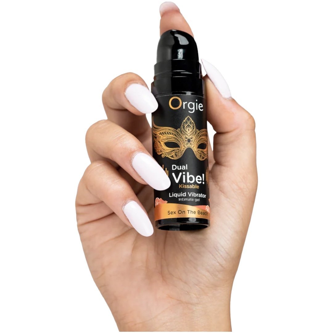 Orgie Dual Vibe Kissable Liquid Vibrator 15ml