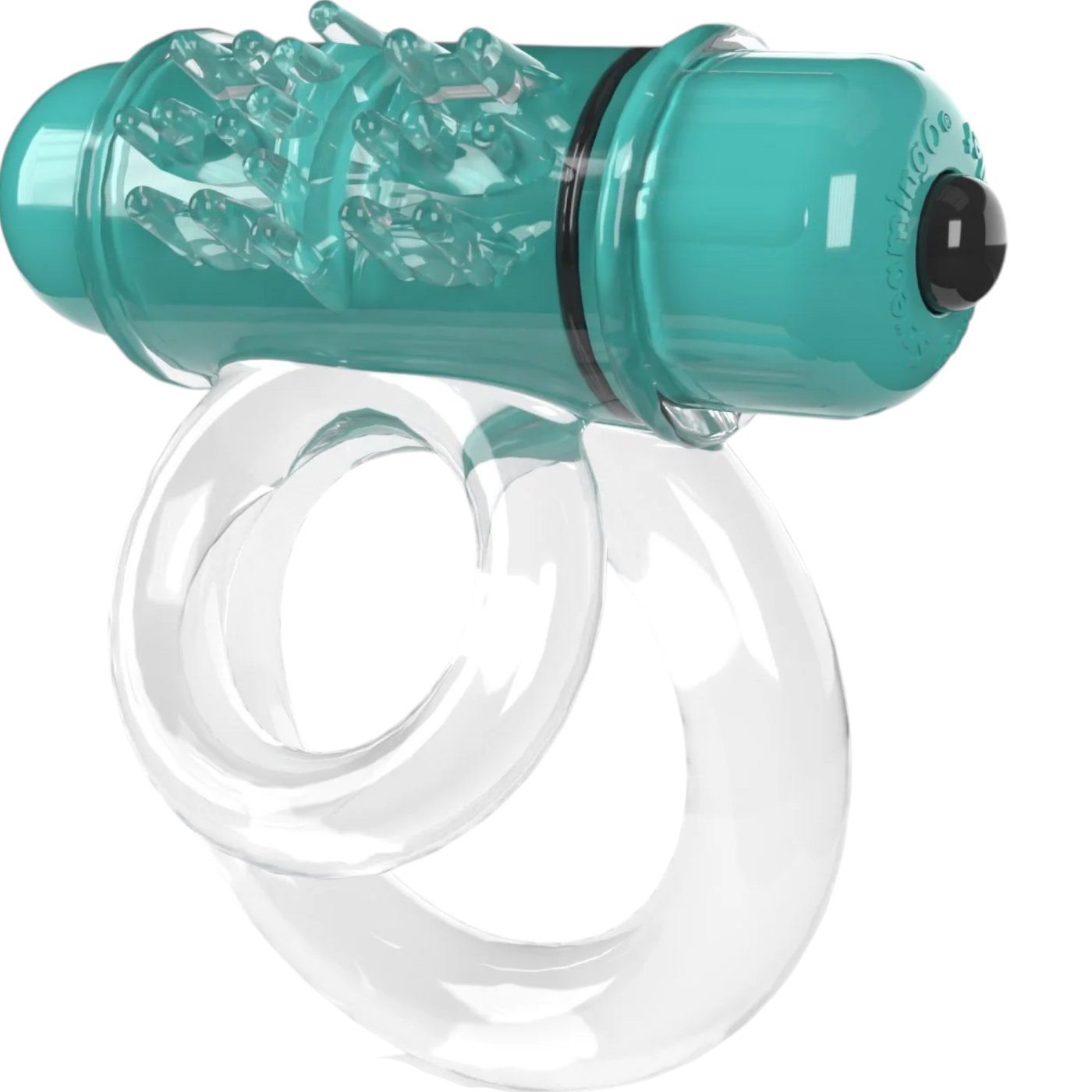 Screaming O 4B Deep Rumbling DoubleO 6 Vibrating Cock Ring Kiwi