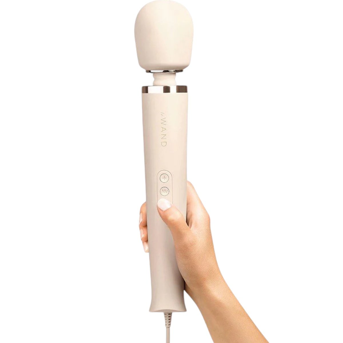 Le Wand Plug-In Massage Wand Vibrator Cream