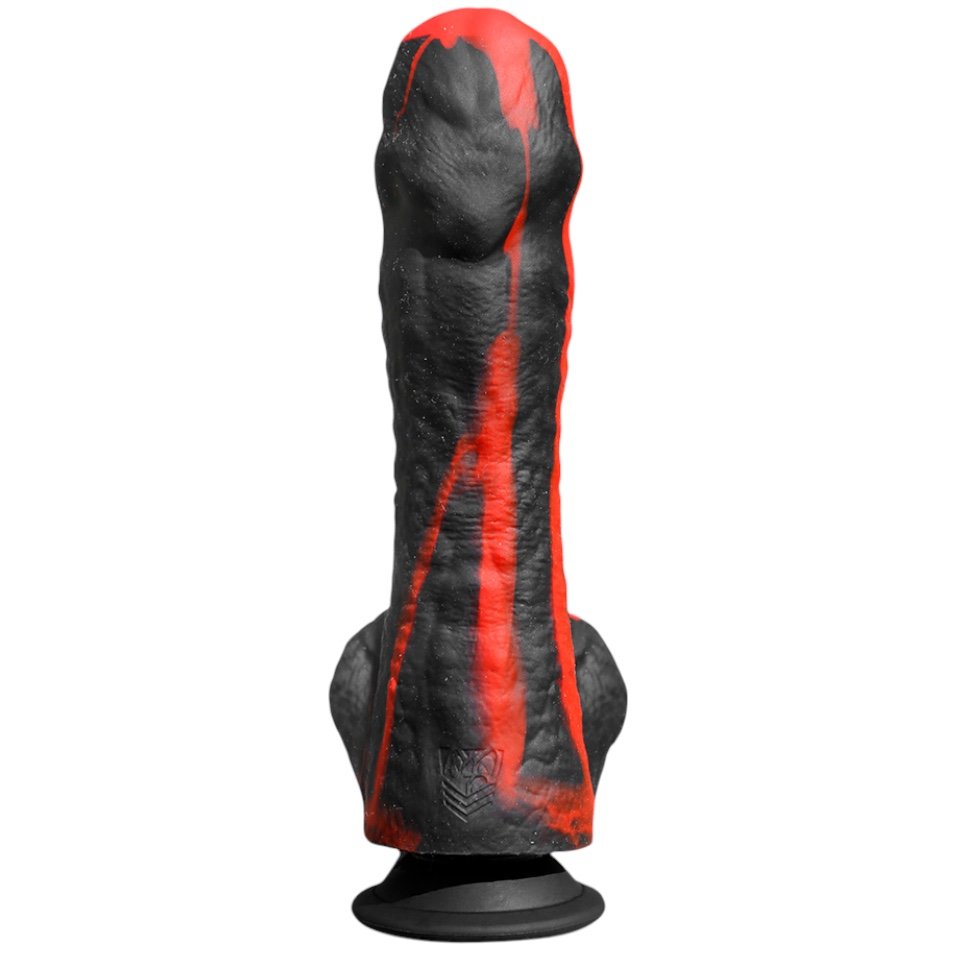 Fort Troff Tendril Thruster Dildo Mini Sex Machine Red 8.5 Inch