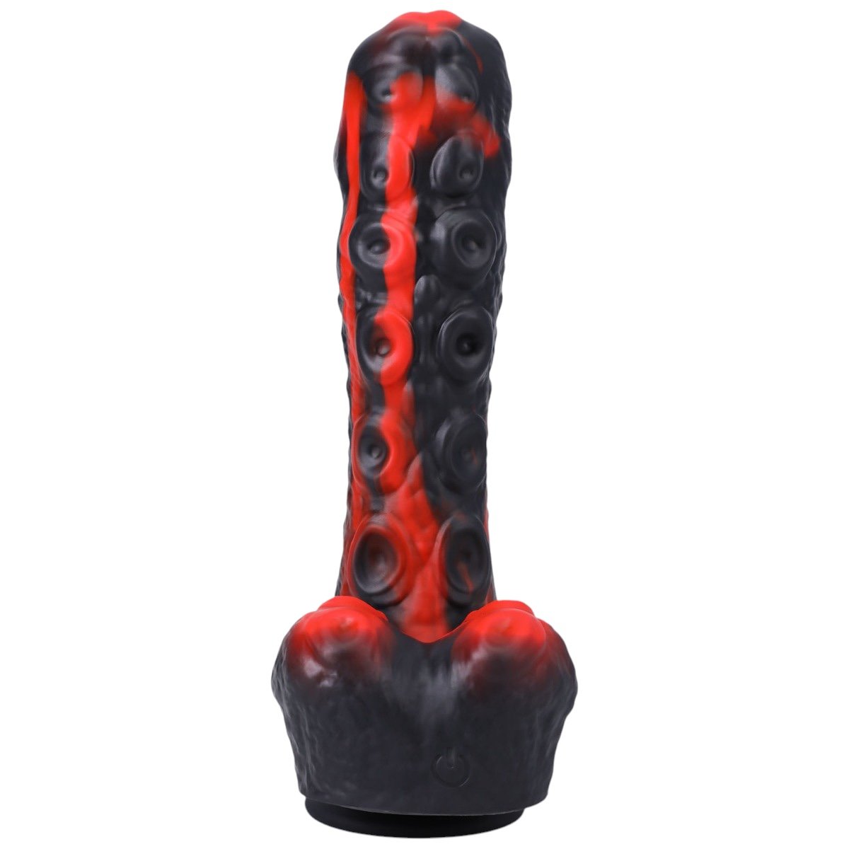 Fort Troff Tendril Thruster Dildo Mini Sex Machine Red 8.5 Inch