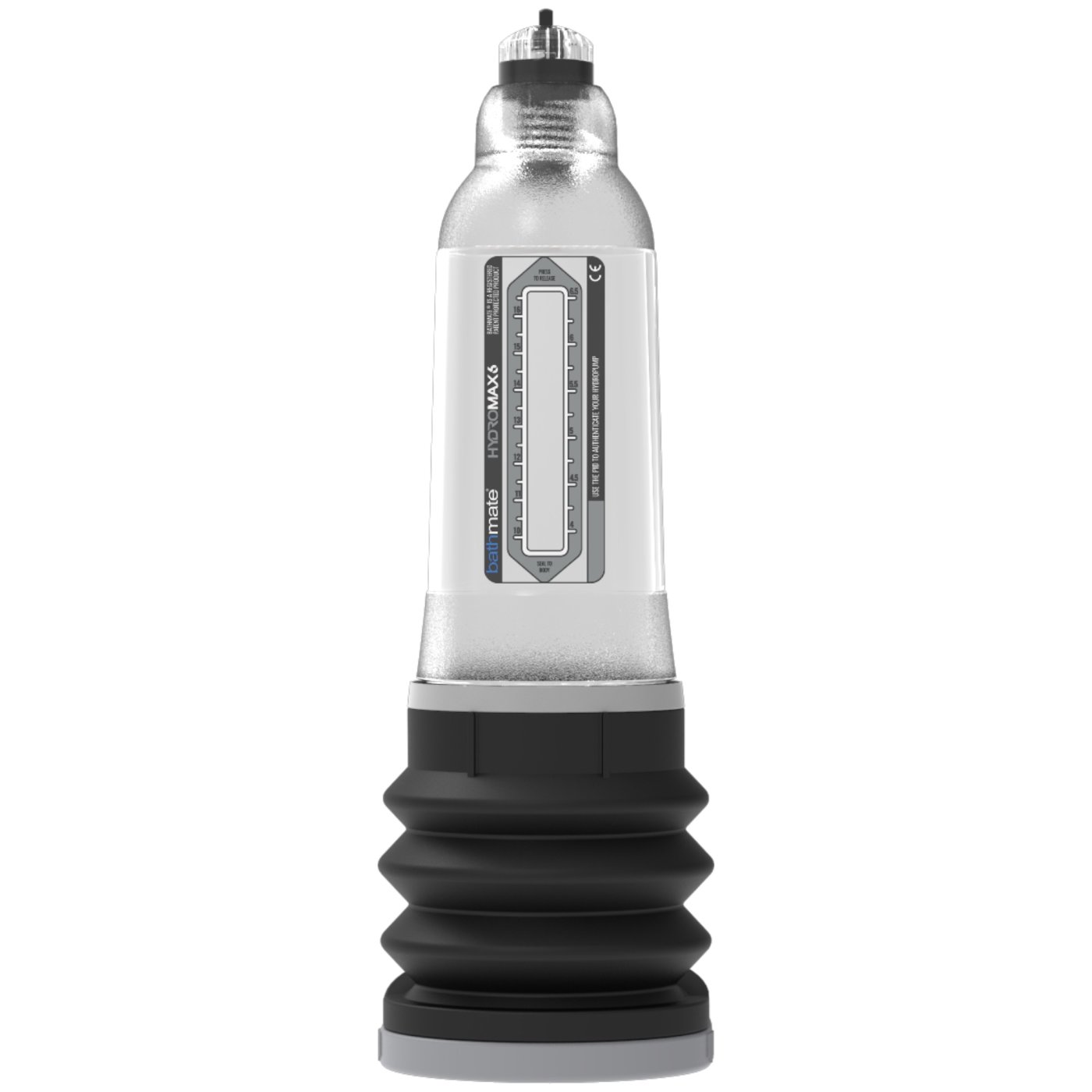 Bathmate Hydromax6 Penis Pump Clear 4-6 Inches