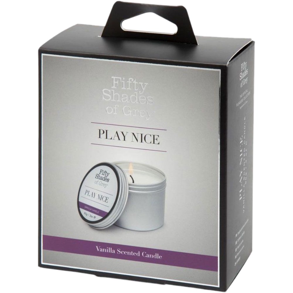 Fifty Shades of Grey Play Nice Vanilla Candle 90g