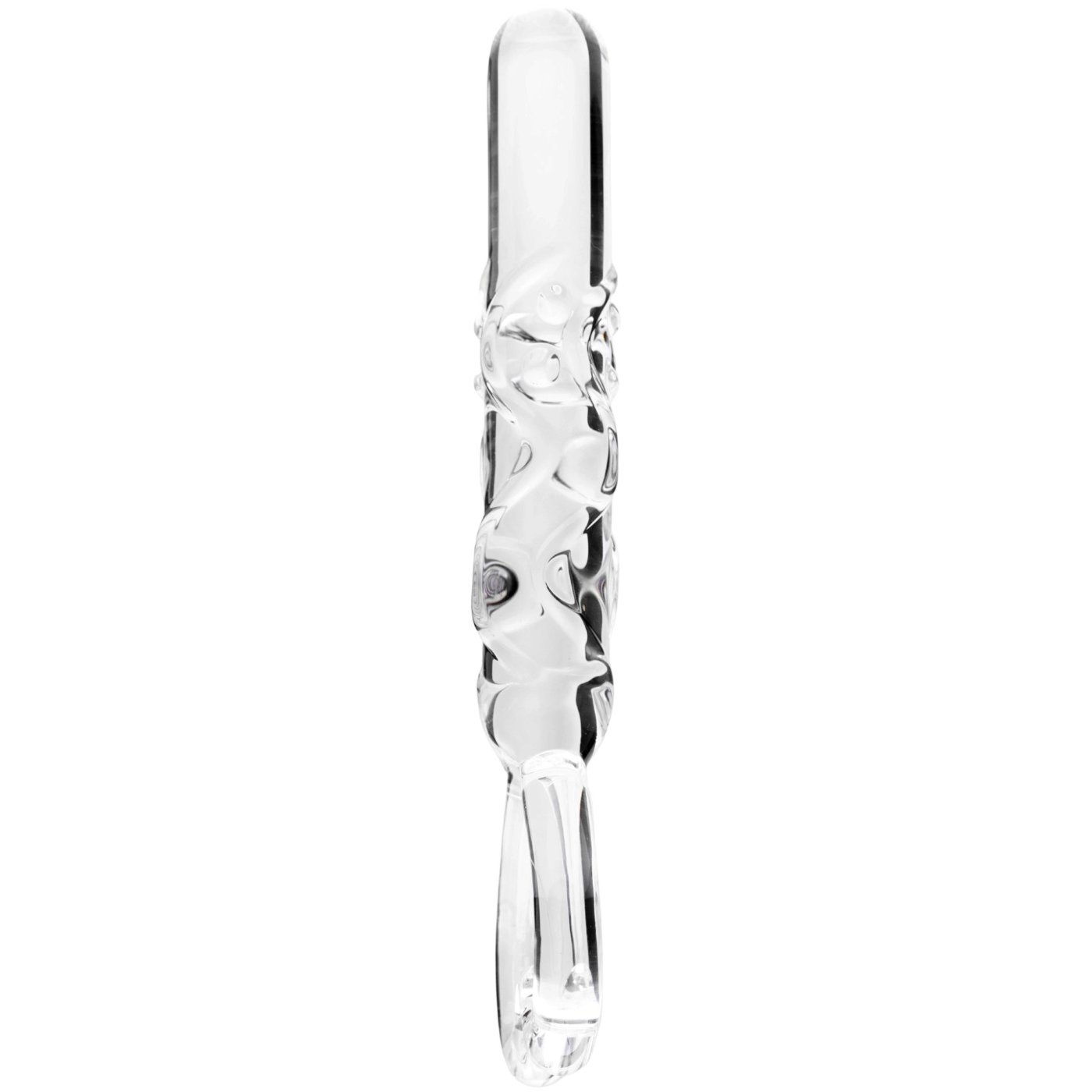 Clarity Hera's Caress Glass Dildo with Heart Handle