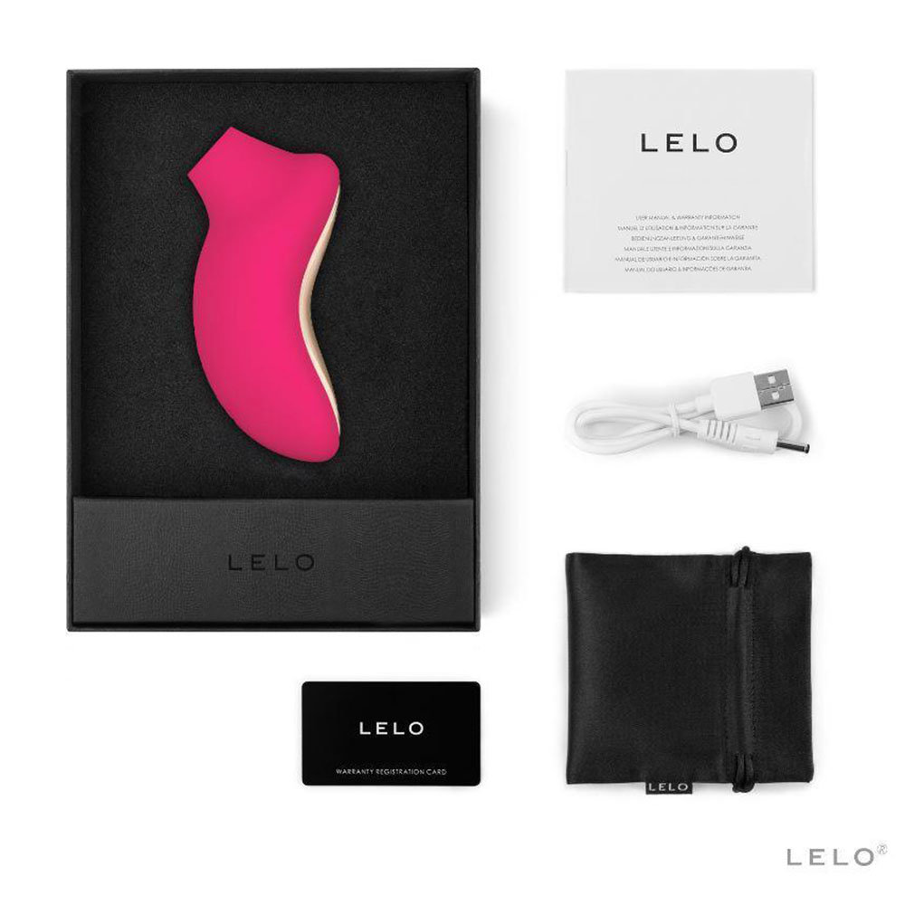 LELO Sona Clitoral Vibrator Cerise