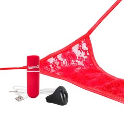 My Secret Screaming O Charged Remote Control Panty Vibe Red
