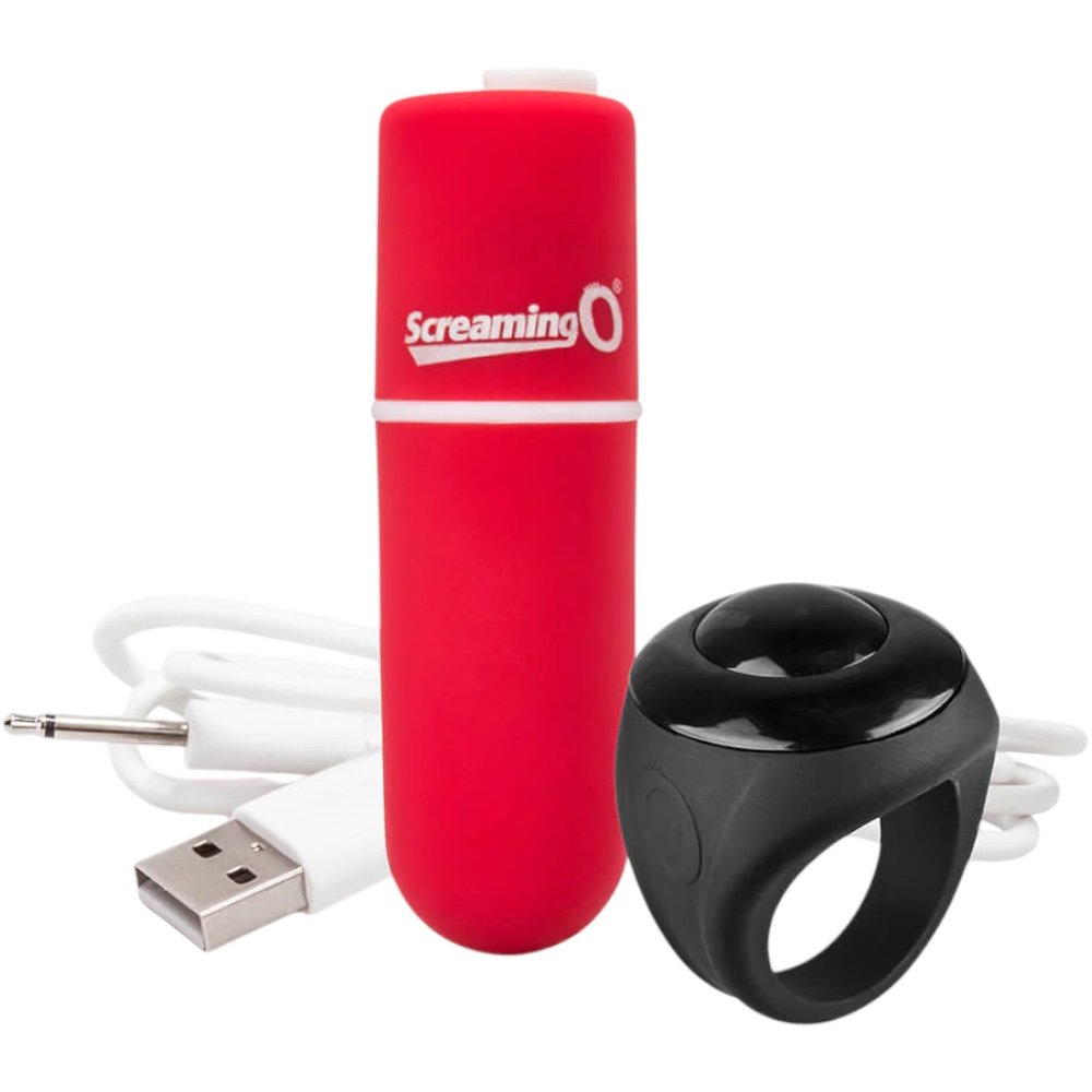 My Secret Screaming O Charged Remote Control Panty Vibe Red