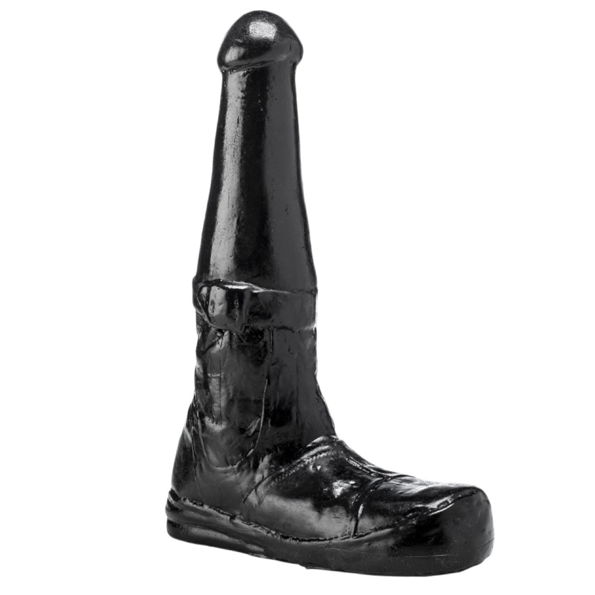 Dodger Army Boot Black Dildo 13 Inch