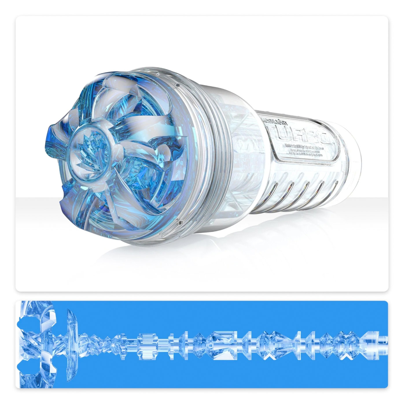 Fleshlight Turbo Throttle Blue Ice Masturbator