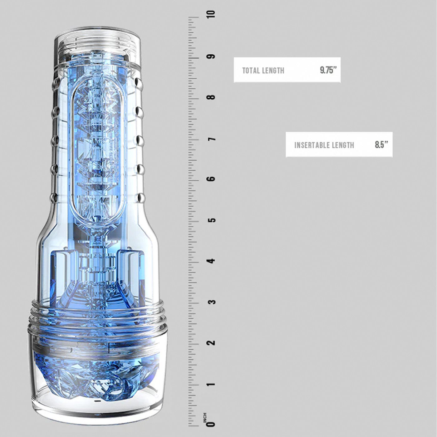 Fleshlight Turbo Throttle Blue Ice Masturbator