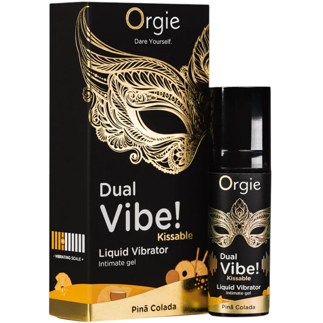 Orgie Dual Vibe Pinã Colada Liquid Vibrator 15ml