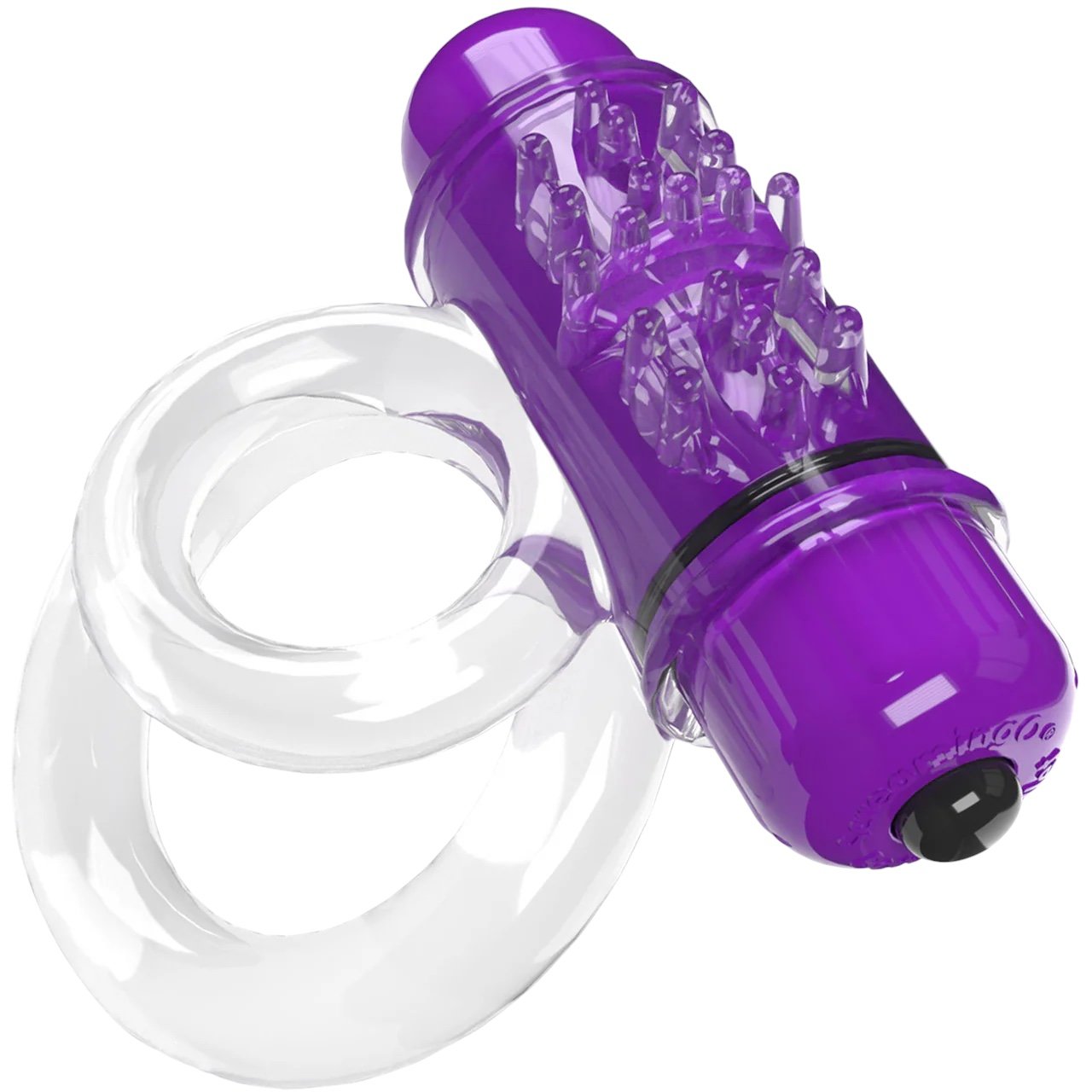 Screaming O 4B Deep Rumbling DoubleO 6 Vibrating Cock Ring Grape
