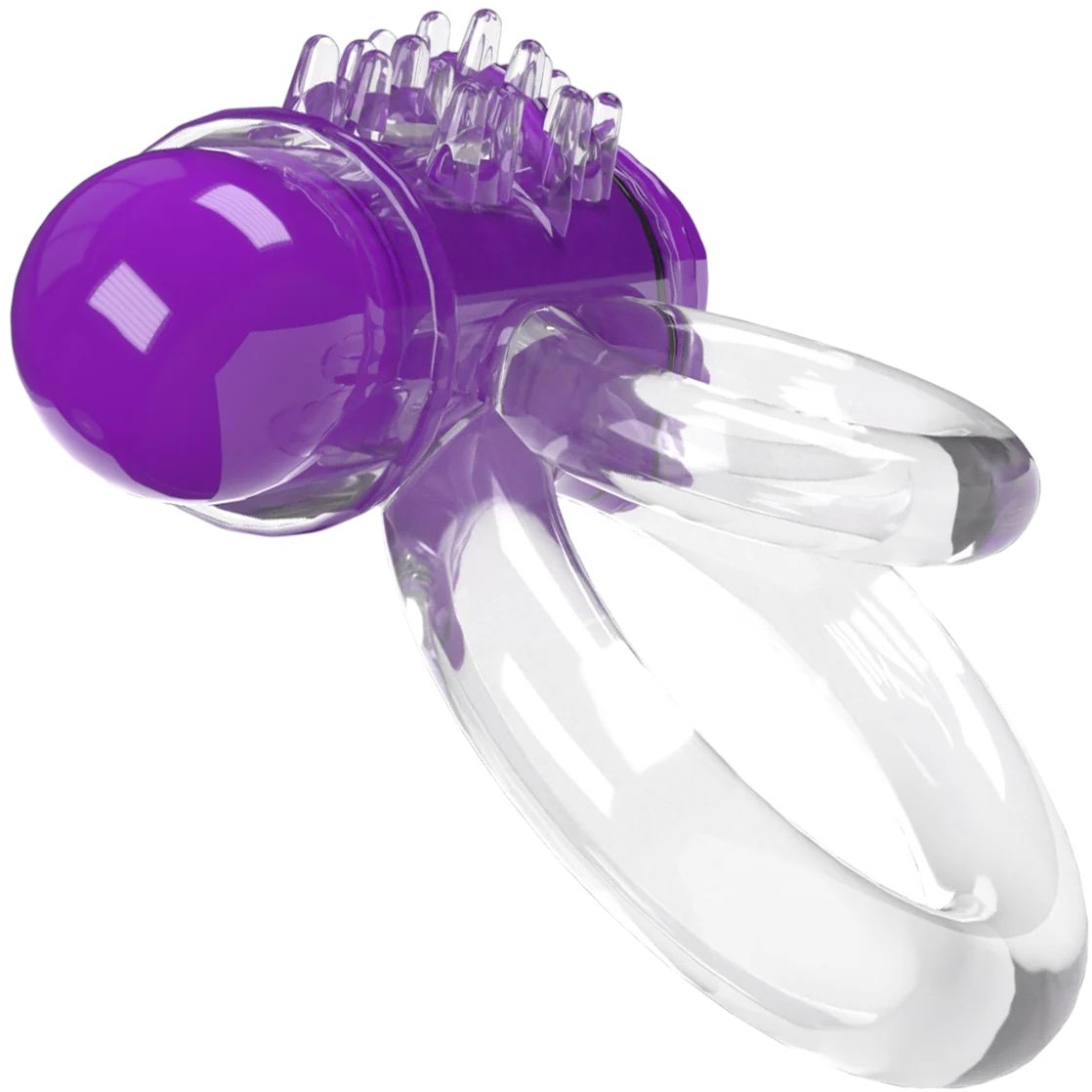 Screaming O 4B Deep Rumbling DoubleO 6 Vibrating Cock Ring Grape