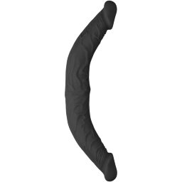 RealRock Realistic Double-Ended Dildo Black 14 Inch