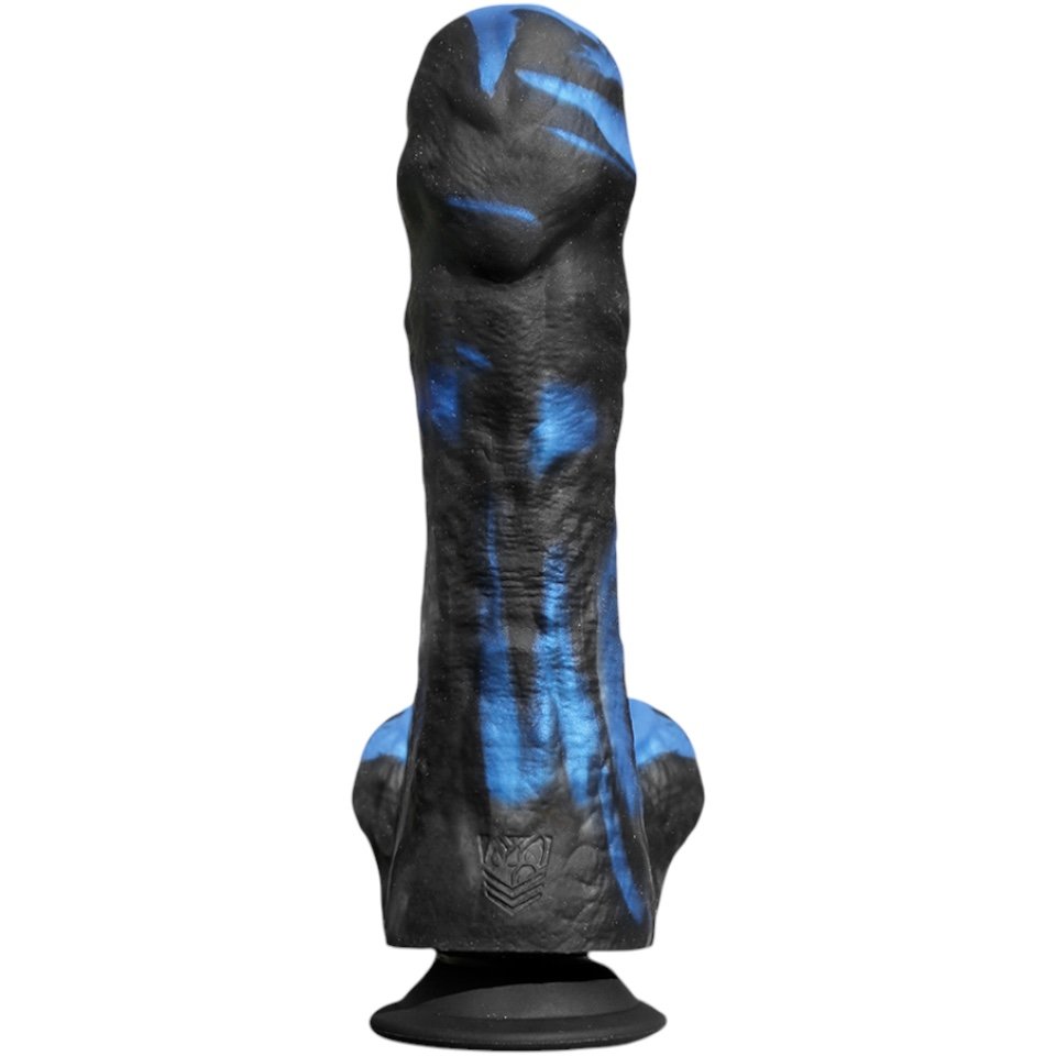 Fort Troff Tendril Thruster Dildo Mini Sex Machine Blue 8.5 Inch