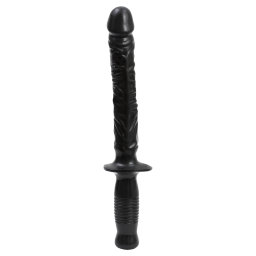 Doc Johnson Classic Man Handler Dildo Black 9 Inch