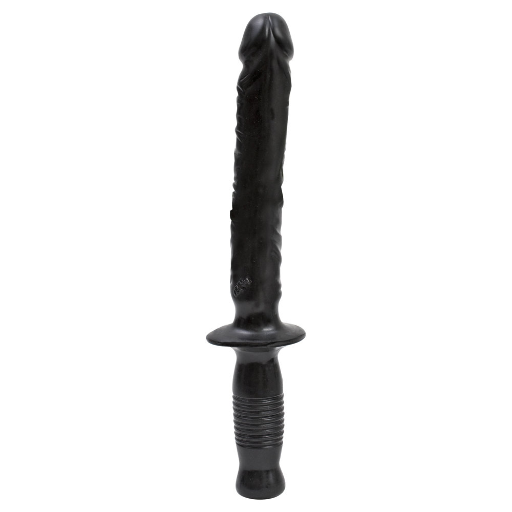 Doc Johnson Classic Man Handler Dildo Black 9 Inch