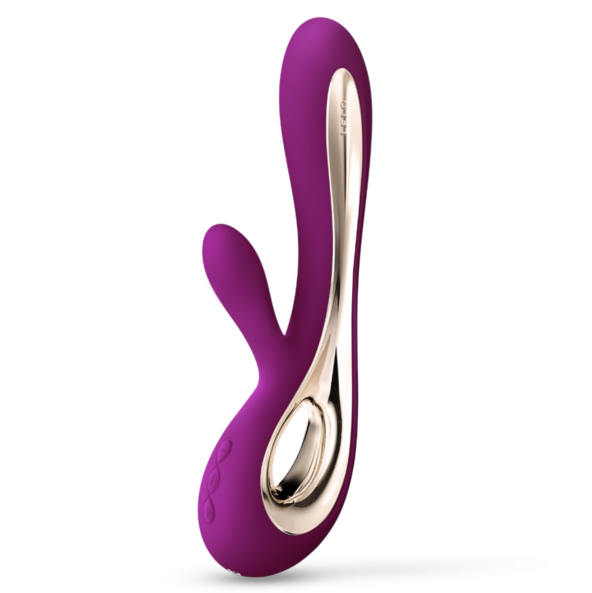 LELO Soraya 2 Rechargeable G-Spot and Clitoral Rabbit Vibrator Deep Rose