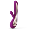LELO Soraya 2 Rechargeable G-Spot and Clitoral Rabbit Vibrator Deep Rose