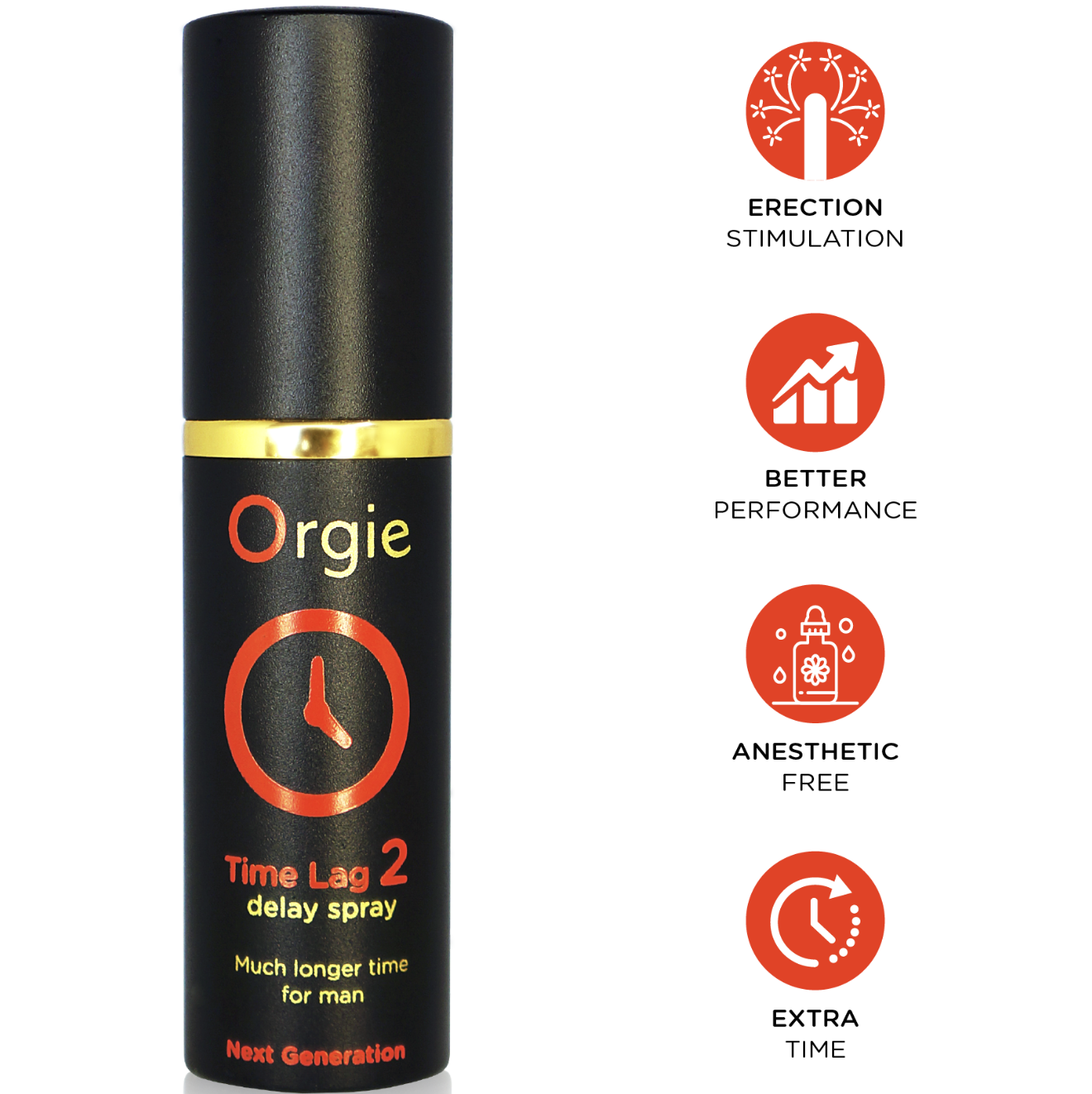 Orgie Time Lag 2 Delay Spray 10ml