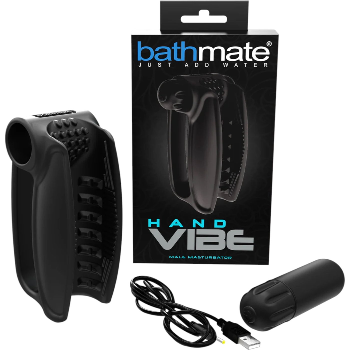 Bathmate Hand Vibe Rechargeable Male Masturbator