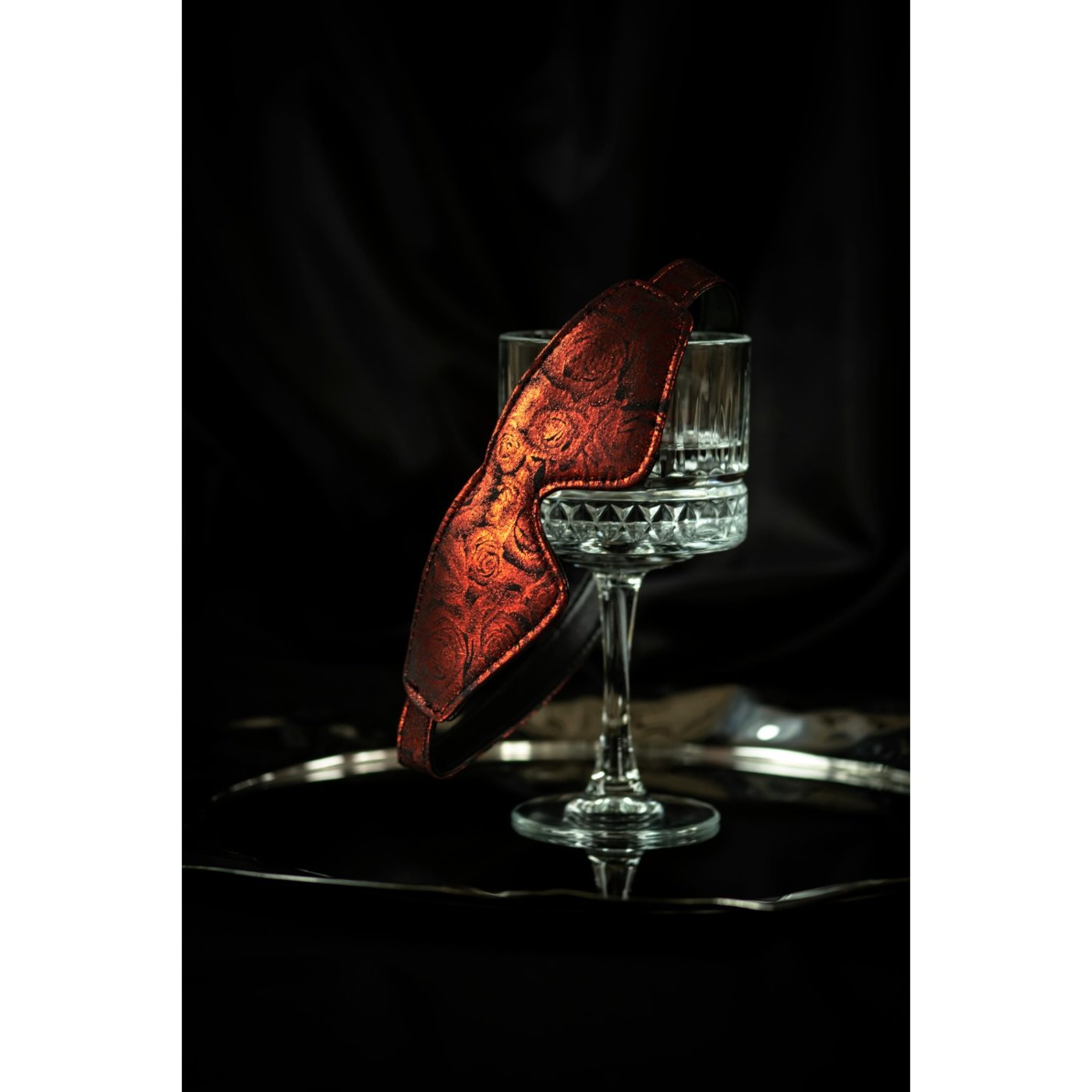 Fifty Shades of Grey Sweet Anticipation Reversible Blindfold Red & Black