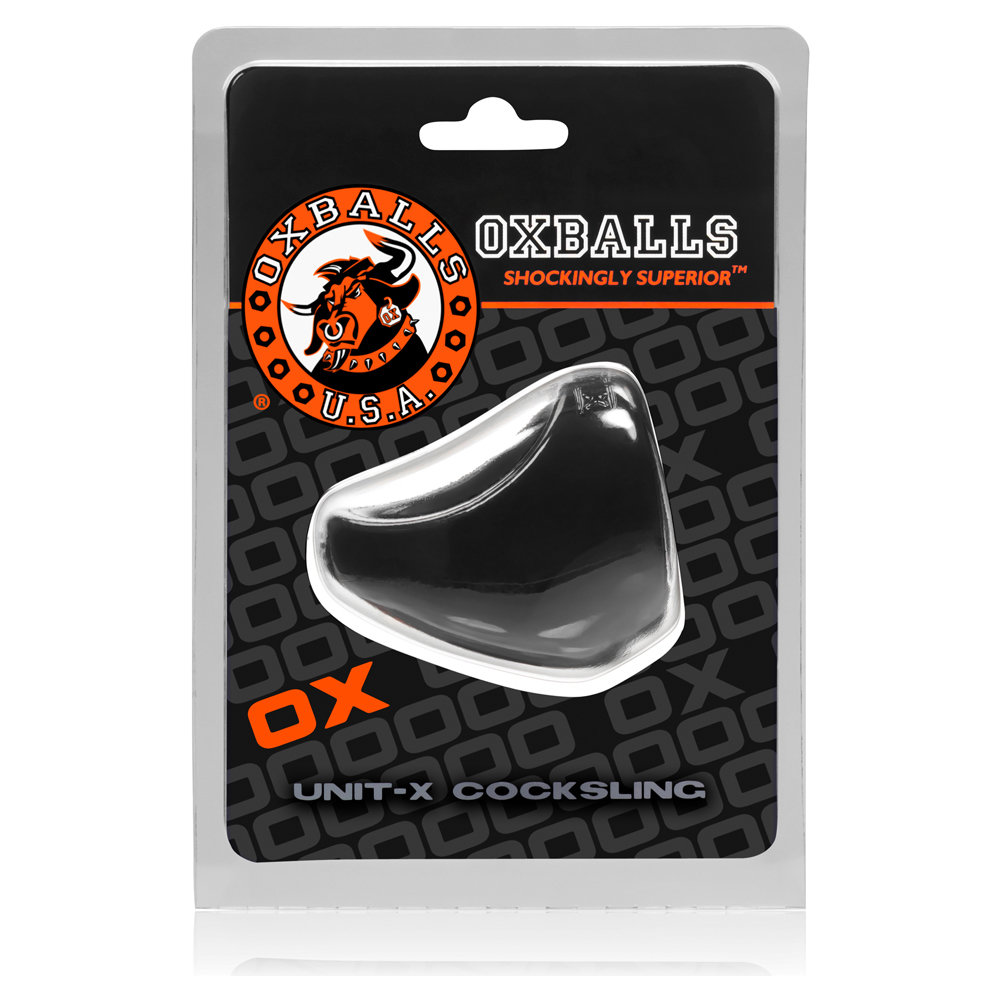 Oxballs Unit X Cock And Ball Ring Black