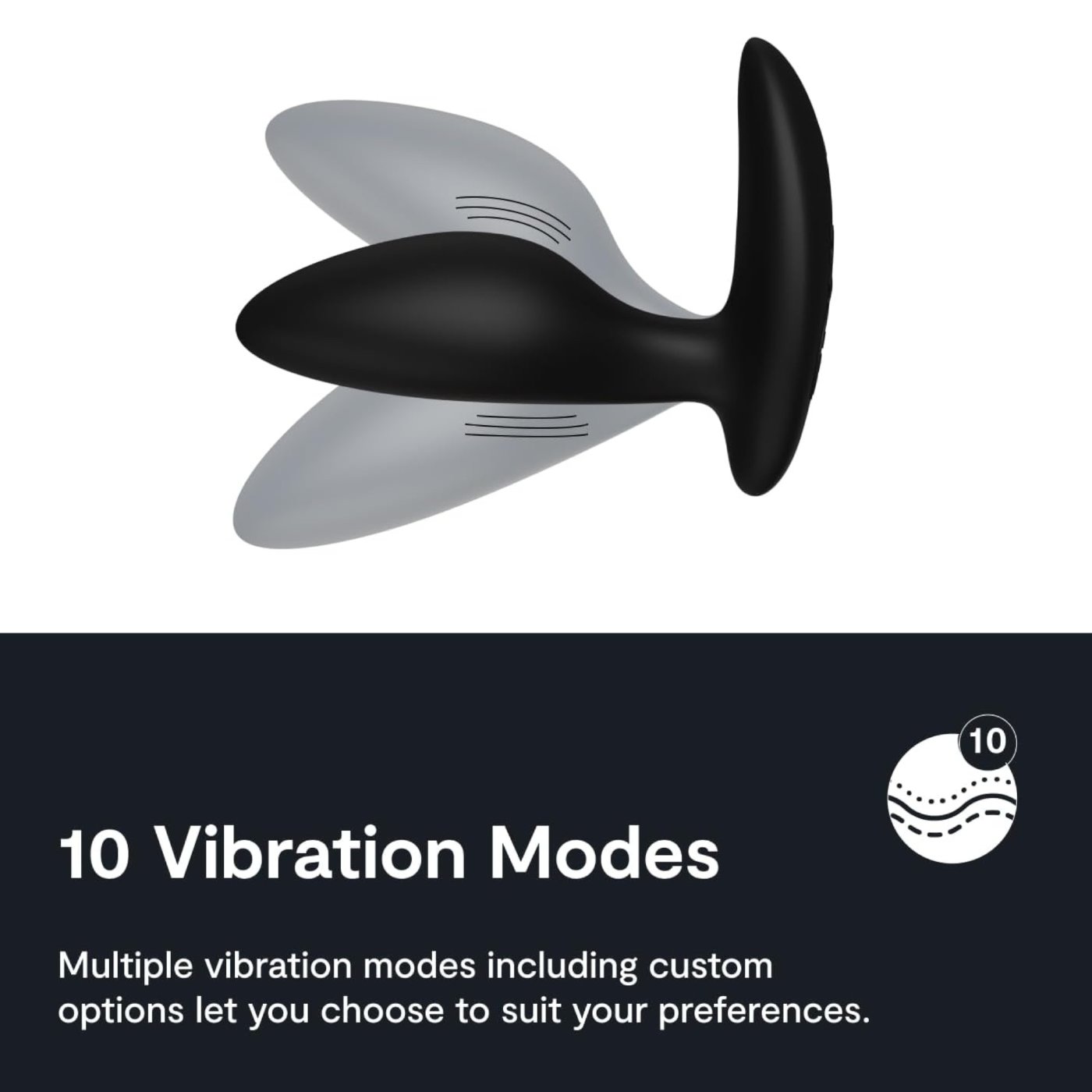 We-Vibe Ditto+ Rechargeable Remote & App-Controlled Vibrating Butt Plug