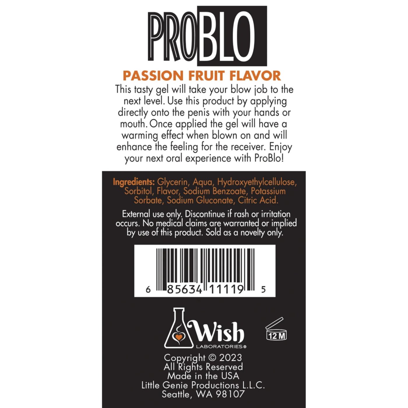 ProBlo Oral Pleasure Gel 30ml