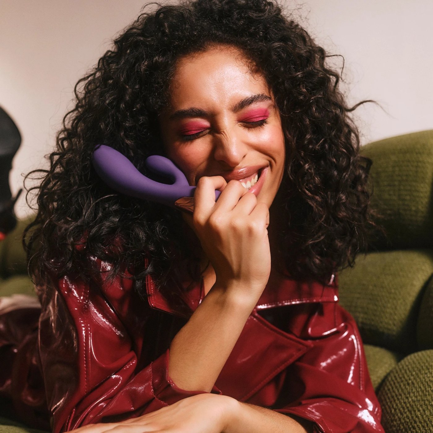 LELO Ina Thrust App Controlled Thrusting Rabbit Vibrator