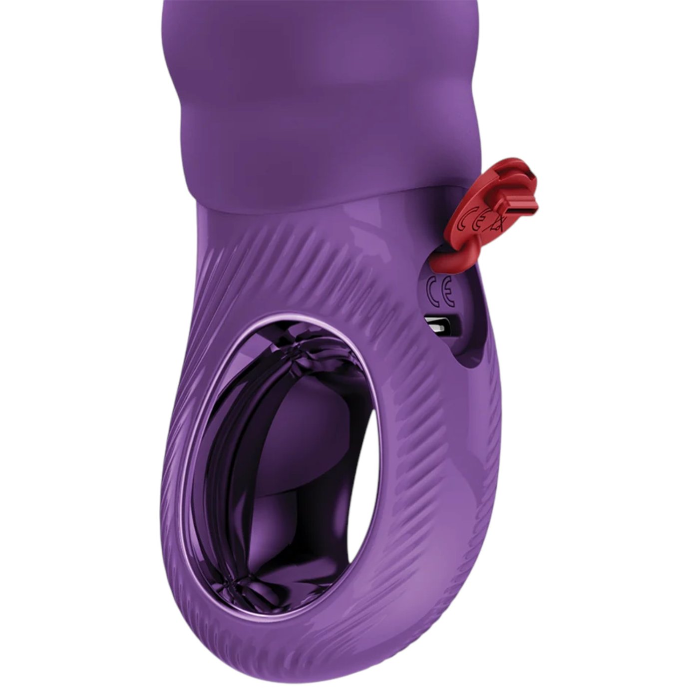 Fun Factory Patchy Paul Rechargeable Ribbed G Spot Vibrator