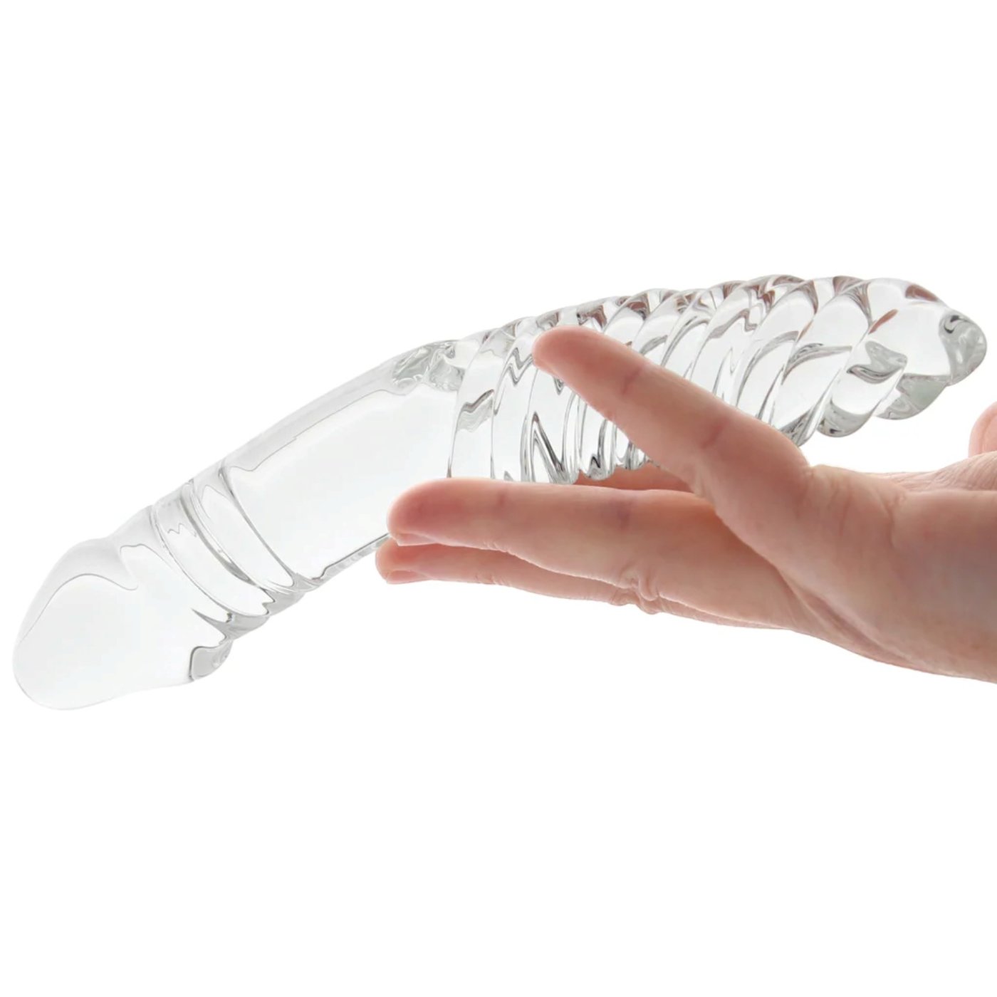 Clarity Celestial Desire Double Ended Glass Dildo 8 Inch