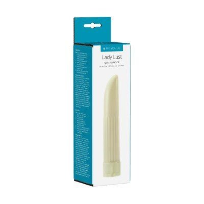 Me You Us Lady Lust Handbag Mini Vibrator Ivory 4.5 Inch