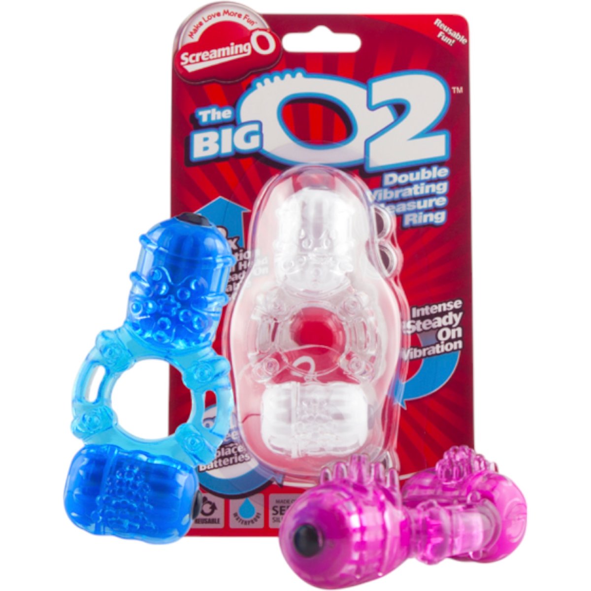 Screaming O The Big O2 Vibrating Cock Ring (Assorted)