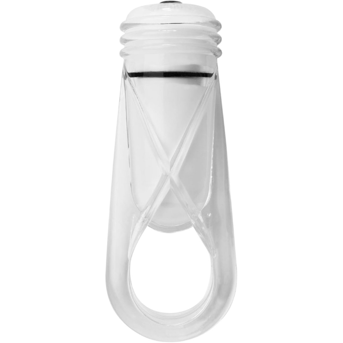 Screaming O OYeah! Plus Vibrating Cock Ring Clear