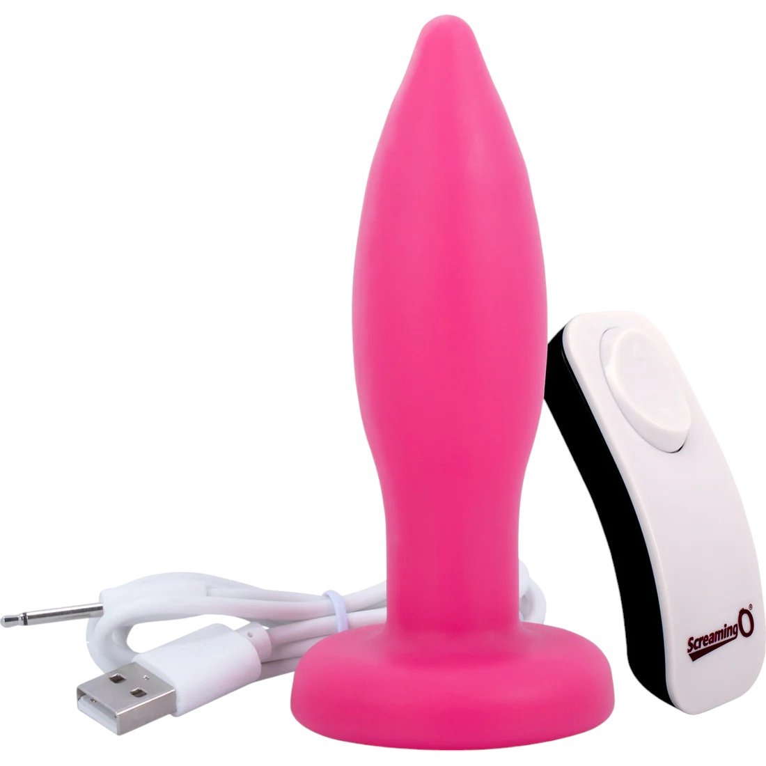 Screaming O My Secret Rechargeable Remote Control Vibrating Plug Pink