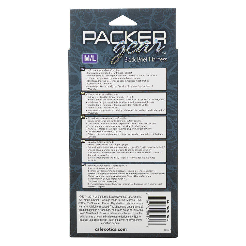 CalExotics Packer Gear Brief Harness M/L