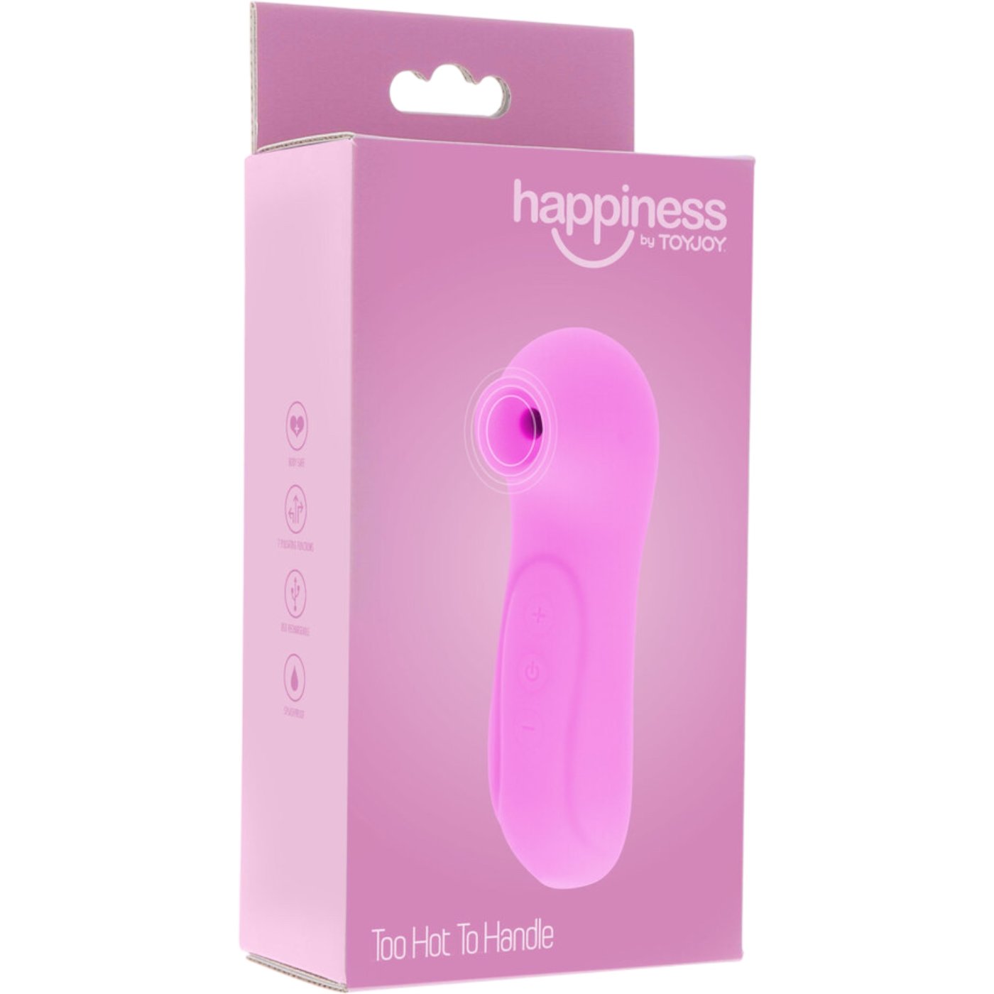 ToyJoy Happiness Too Hot To Handle Clitoral Stimulator Pink