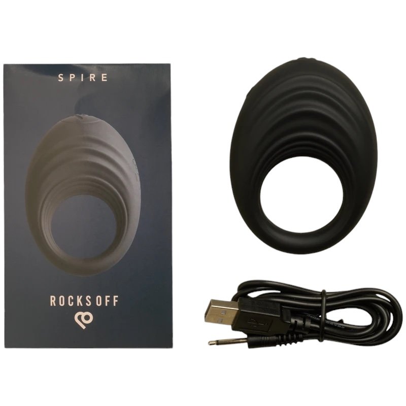 Rocks Off Spire Rechargeable Vibrating Cock Ring