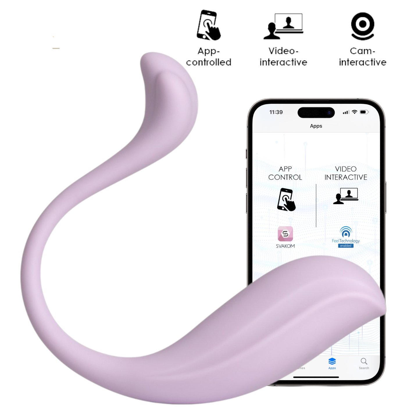 Svakom Phoenix Neo 2 Interactive App-controlled Egg Vibrator