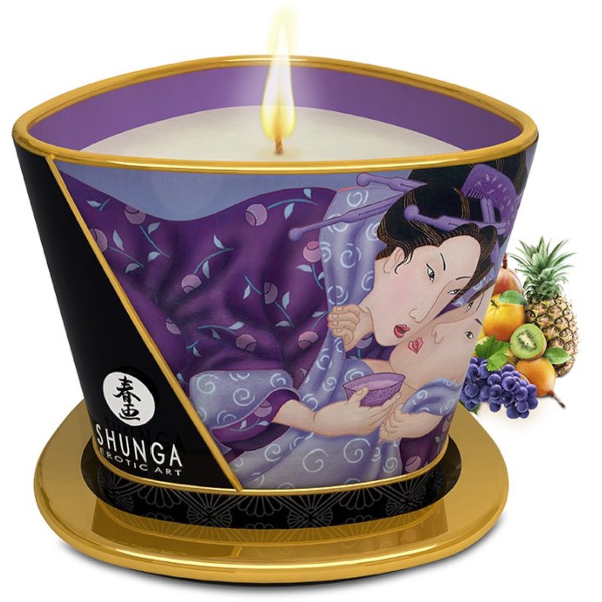 Shunga Massage Candle Exotic Fruits 170ml