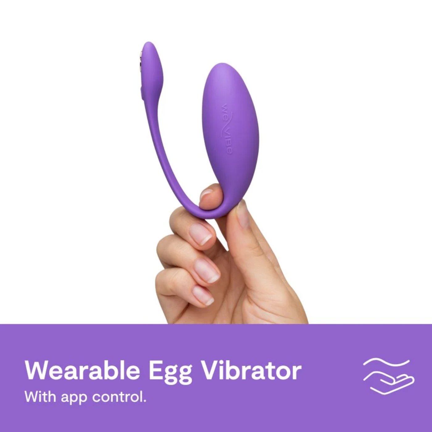 We-Vibe Jive Lite App-Controlled Rechargeable Vibrating Love Egg