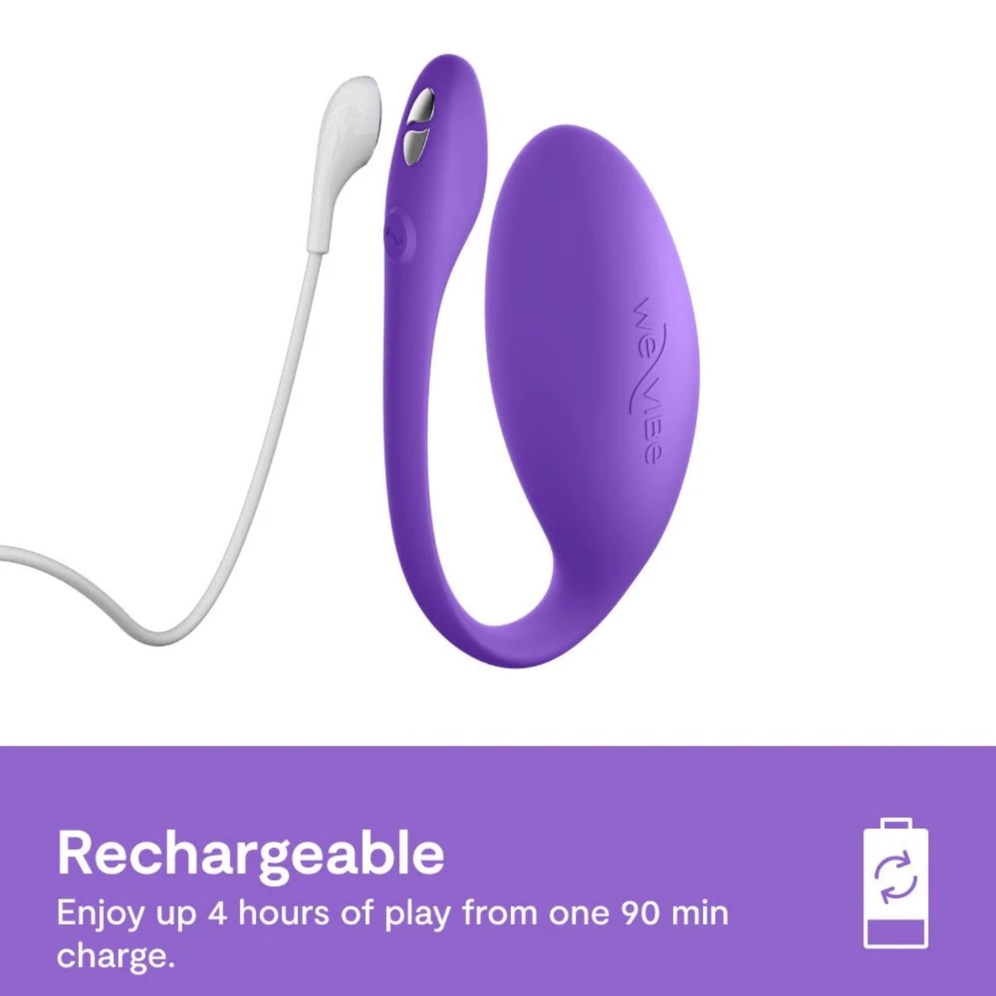 We-Vibe Jive Lite App-Controlled Rechargeable Vibrating Love Egg