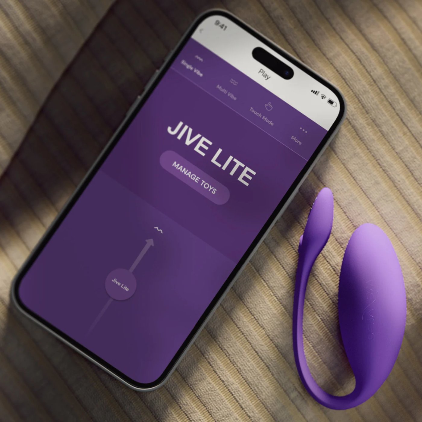 We-Vibe Jive Lite App-Controlled Rechargeable Vibrating Love Egg
