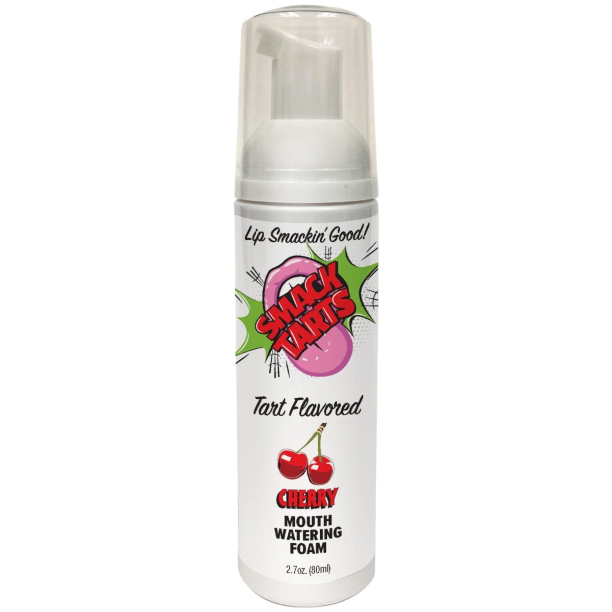 SMACK Tarts Mouthwatering Flavoured Oral Sex Foam 80ml, Sour Cherry – Little Genie